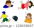 勉強しない子どもセット 128038607