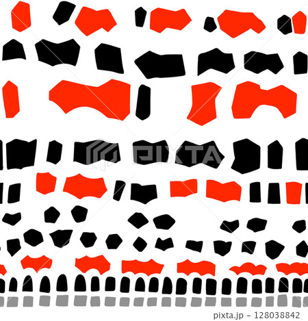 Seamless pattern butterfly wings utetheisa pulchella 128038842