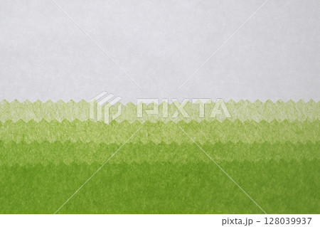 和紙による黄緑色グラデーション【背景素材】 和紙による黄緑色グラデーション【背景素材】 128039937