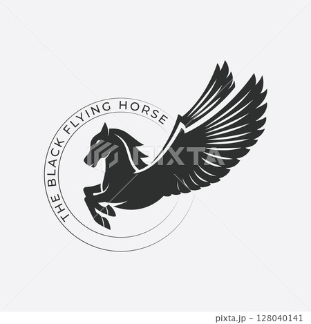 Vintage Horse Logo 128040141