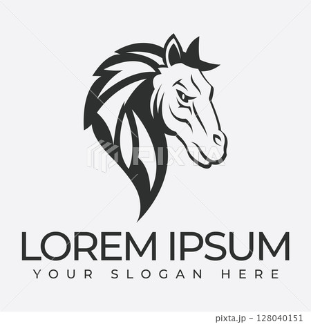 Vintage Horse Logo Vintage Horse Logo 128040151