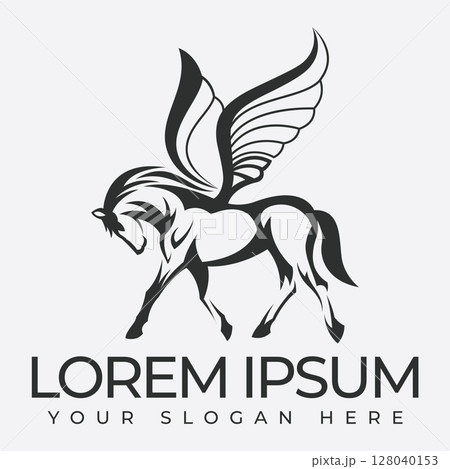 Vintage Horse Logo 128040153