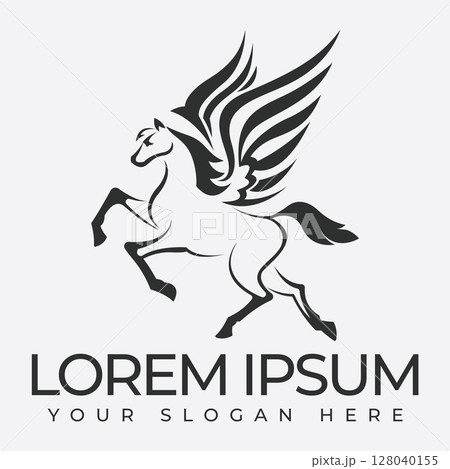 Vintage Horse Logo 128040155