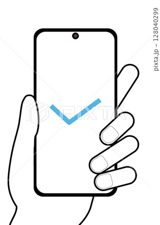 スマートフォン　セキュリティのイメージ 128040299