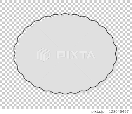 Simple stylish gray frame line icon - Cloudy, negative mood image material Simple stylish gray frame line icon - Cloudy, negative mood image material 128040497