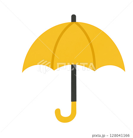 Yellow umbrella  128041166