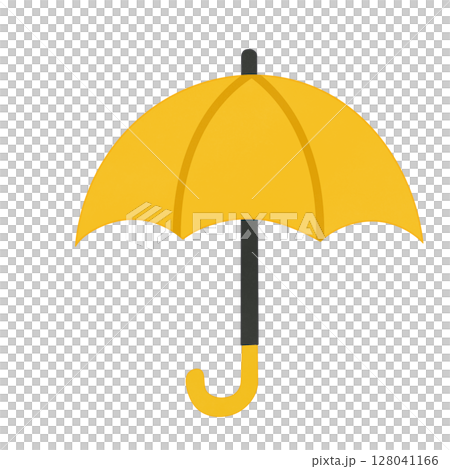 Yellow umbrella  128041166