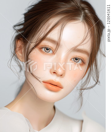 美しい大人女性　ビューティー「AI生成画像」 128041611