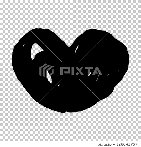 Hand drawn heart illustration Hand drawn heart illustration 128041767