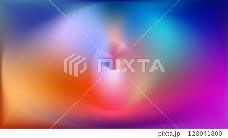 Bright rainbow background. 3D soft gradient phone wallpaper 128041800