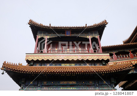 Beautiful Lama Yonghe Temple in Beijing Beautiful Lama Yonghe Temple in Beijing 128041807