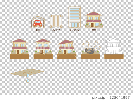 建物と家屋の劣化 建物と家屋の劣化 128041997