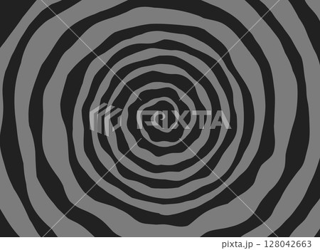 不安なイメージの渦巻の背景ベクターイラスト 不安なイメージの渦巻の背景ベクターイラスト 128042663
