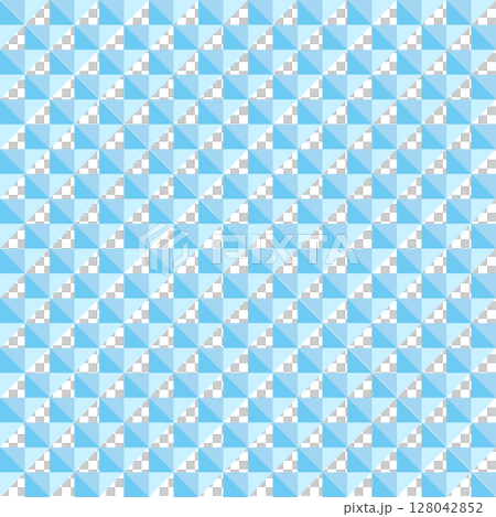 三角形と四角形が並んだポリゴン背景 パターンイラスト スウォッチ対応 水色 三角形と四角形が並んだポリゴン背景 パターンイラスト スウォッチ対応 水色 128042852