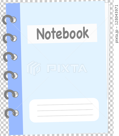 Illustration of notebook Illustration of notebook 128043971