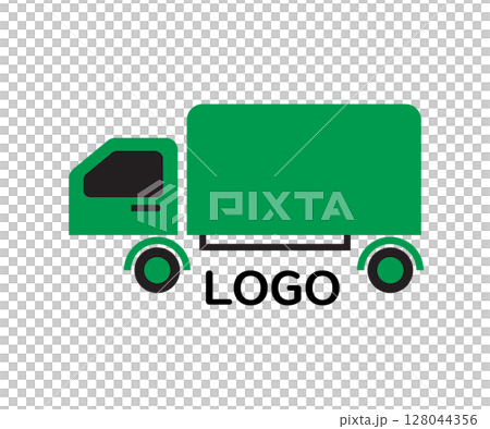 Truck icon and logo for delivery, transportation, cargo and shipping. Logistic concept Truck icon and logo for delivery, transportation, cargo and shipping. Logistic concept 128044356