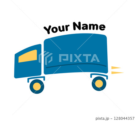 Truck icon and logo for delivery, transportation, cargo and shipping. Logistic concept Truck icon and logo for delivery, transportation, cargo and shipping. Logistic concept 128044357