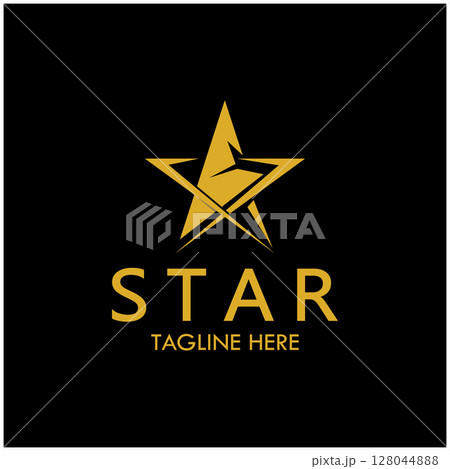 star logo template vector icon illustration design-vector 128044888