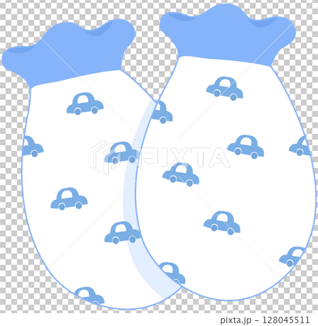 Cute Pastel Baby Boy Essential Set include Gloves, Socks, Hat Cute Pastel Baby Boy Essential Set include Gloves, Socks, Hat 128045511