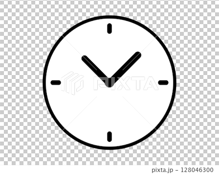 掛鐘圖示 單調 掛鐘圖示 單調 128046300