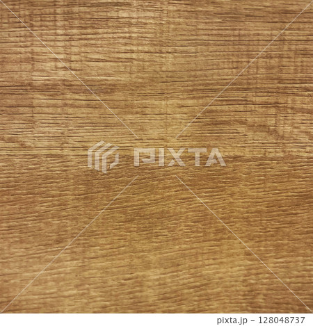 茶色の木目のやや粗い製材の古びた板の正方形の背景画像 128048737