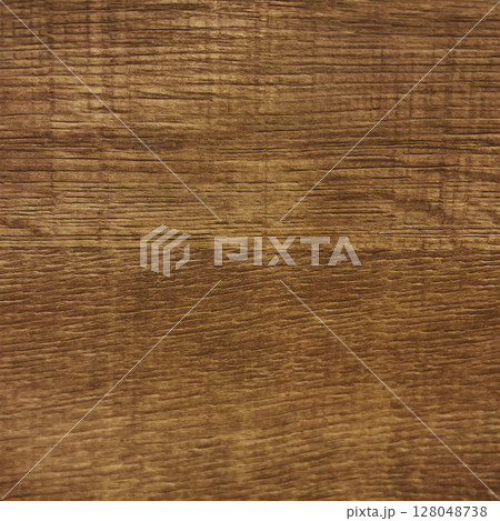 茶褐色の木目のやや粗い製材の古びた板の正方形の背景画像 茶褐色の木目のやや粗い製材の古びた板の正方形の背景画像 128048738