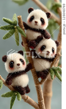 パンダ ぱんだ かわいい 128048769