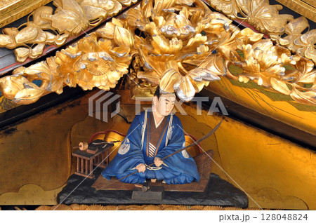 長刀鉾の破風の彫刻 128048824