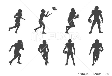 Football svg, American football players svg, American football players silhouette, Football players svg, Football players silhouette, Football silhouette. 128049280