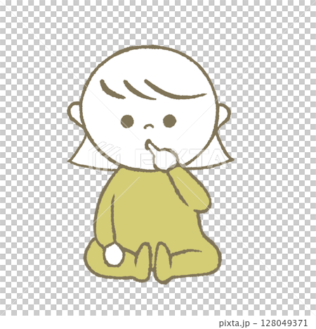 寶寶吮吸手指發黃 128049371