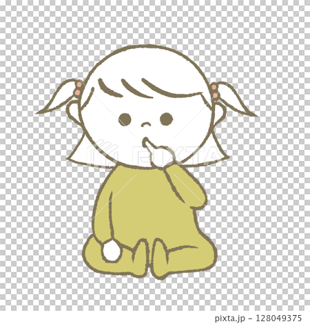 寶寶吮吸手指發黃 128049375