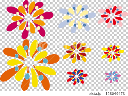 Fireworks single material set 128049478