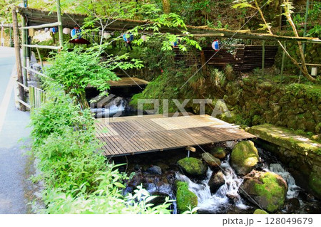 京都を涼む夏の風物詩… 京都・貴船【川床】 128049679