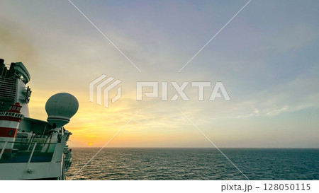 カリブ海の夕焼け カリブ海の夕焼け 128050115