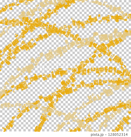 黄色い手描きテクスチャのランダムアーチ背景イラスト 黄色い手描きテクスチャのランダムアーチ背景イラスト 128052314