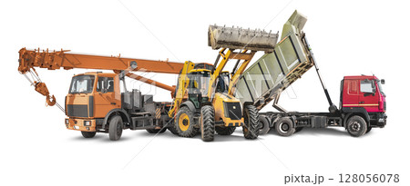 Explore a diverse collection of heavy construction equipment for rent perfect for any project needs 128056078