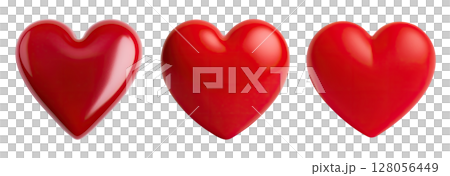 Pink Heart 128056449