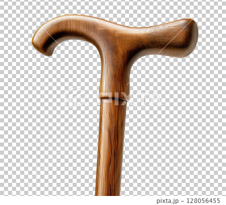 Wooden Walking Stick 128056455