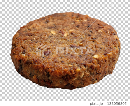 Vegan Burger Patty 128056805