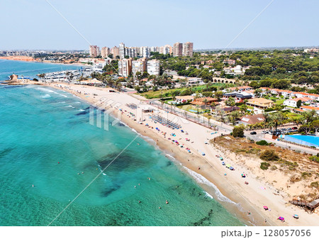 Aerial view of scene at Dehesa de Campoamor Aerial view of scene at Dehesa de Campoamor 128057056