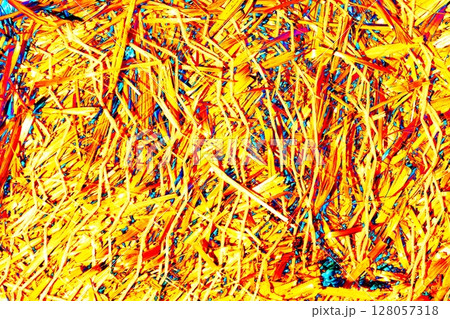 Pressed straw surface, modified color scheme, colorful background. Pressed straw surface, modified color scheme, colorful background. 128057318