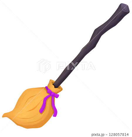 witch broom halloween witch broom halloween 128057814