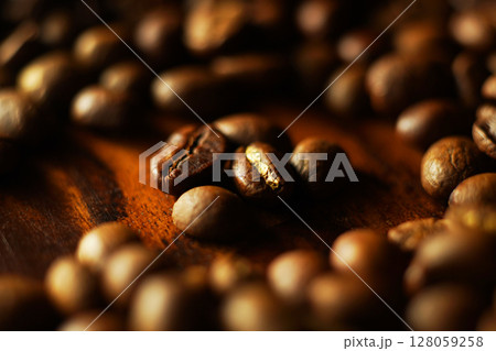 コーヒー豆・珈琲豆 コーヒー豆・珈琲豆 128059258