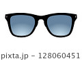 Realistic sunglasses. Summer glasses for eye protection 128060451