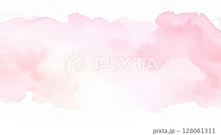 Pink Watercolor Wash Background Texture 128061311