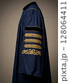 Navy Blue Robe with Gold Embroidery Detail 128064411
