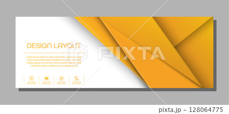 Design for the cover of a book, brochure, booklet or catalog with a grid of triangles. Templates for posters, banners and creative interiors 128064775