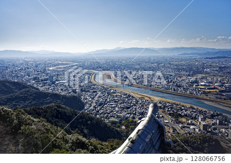岐阜城から見た風景 岐阜城から見た風景 128066756
