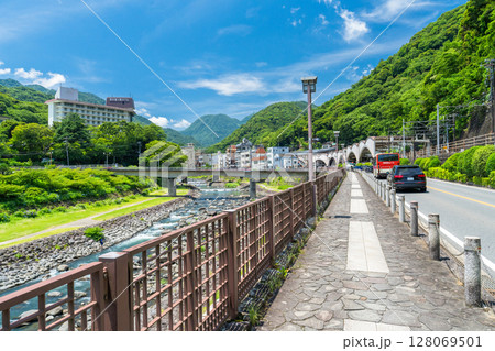《神奈川県》箱根湯本・温泉街 128069501