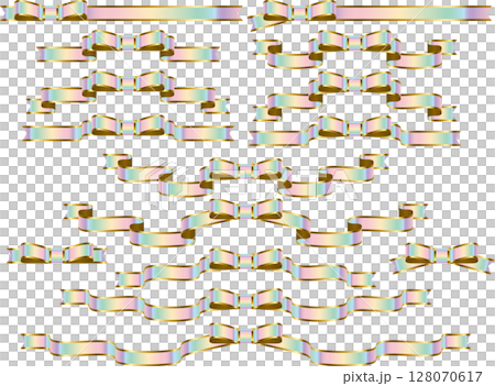 Ribbon, 21 rainbow, butterfly border 2 Ribbon, 21 rainbow, butterfly border 2 128070617